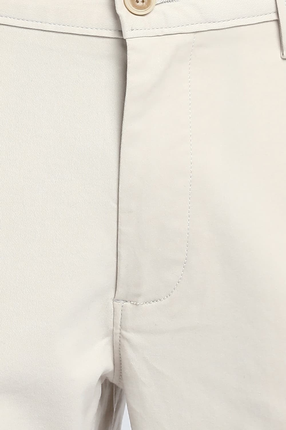 BASICS TAPERED FIT STRETCH TROUSER