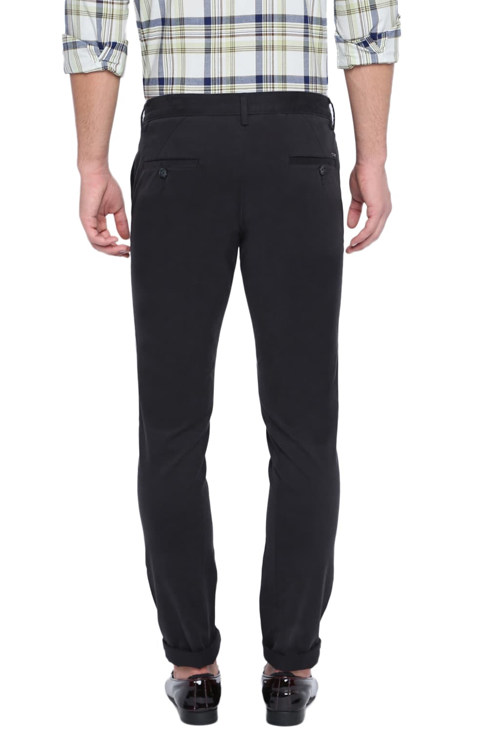 BASICS TAPERED FIT STRETCH TROUSER