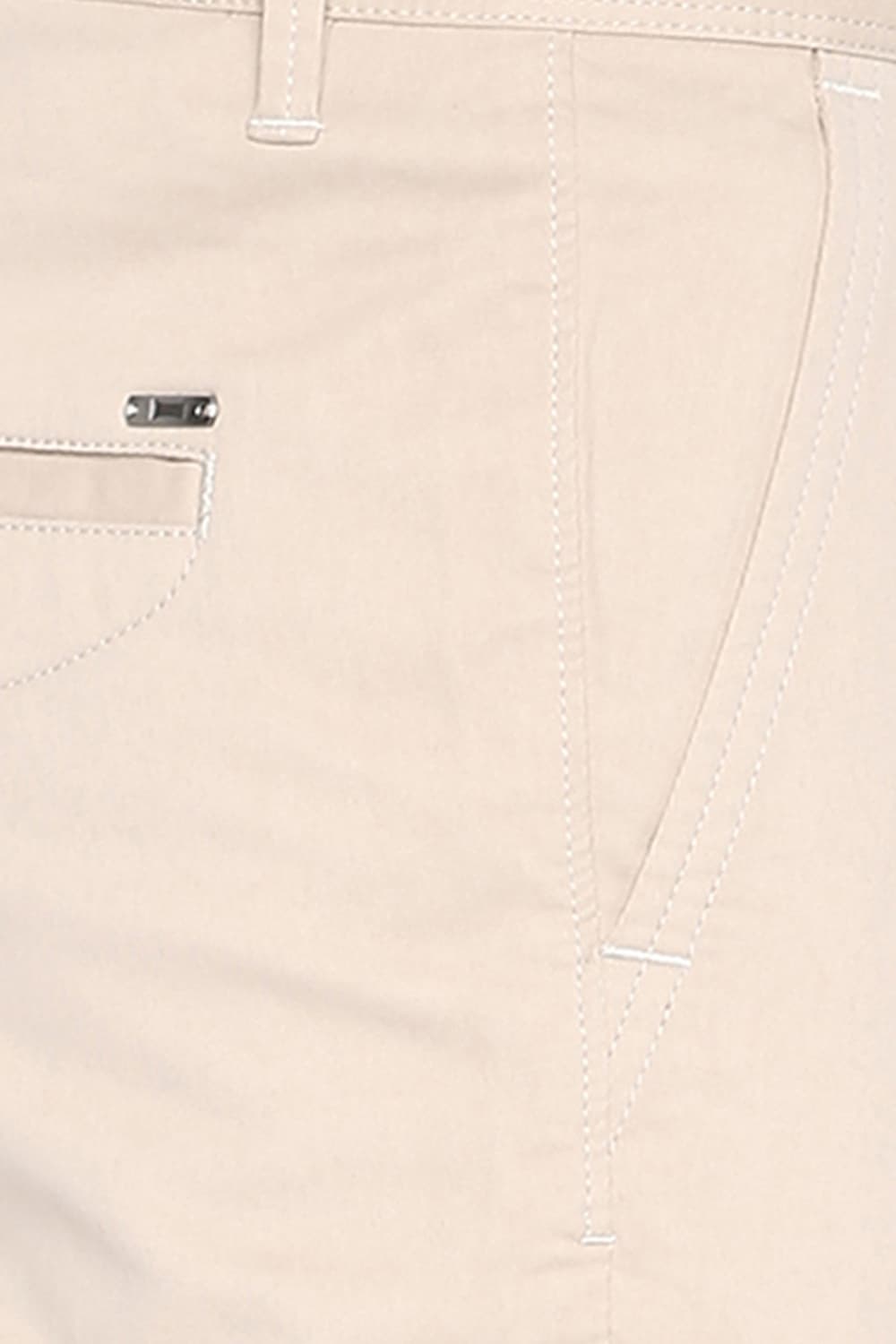 BASICS TAPERED FIT STRETCH TROUSER