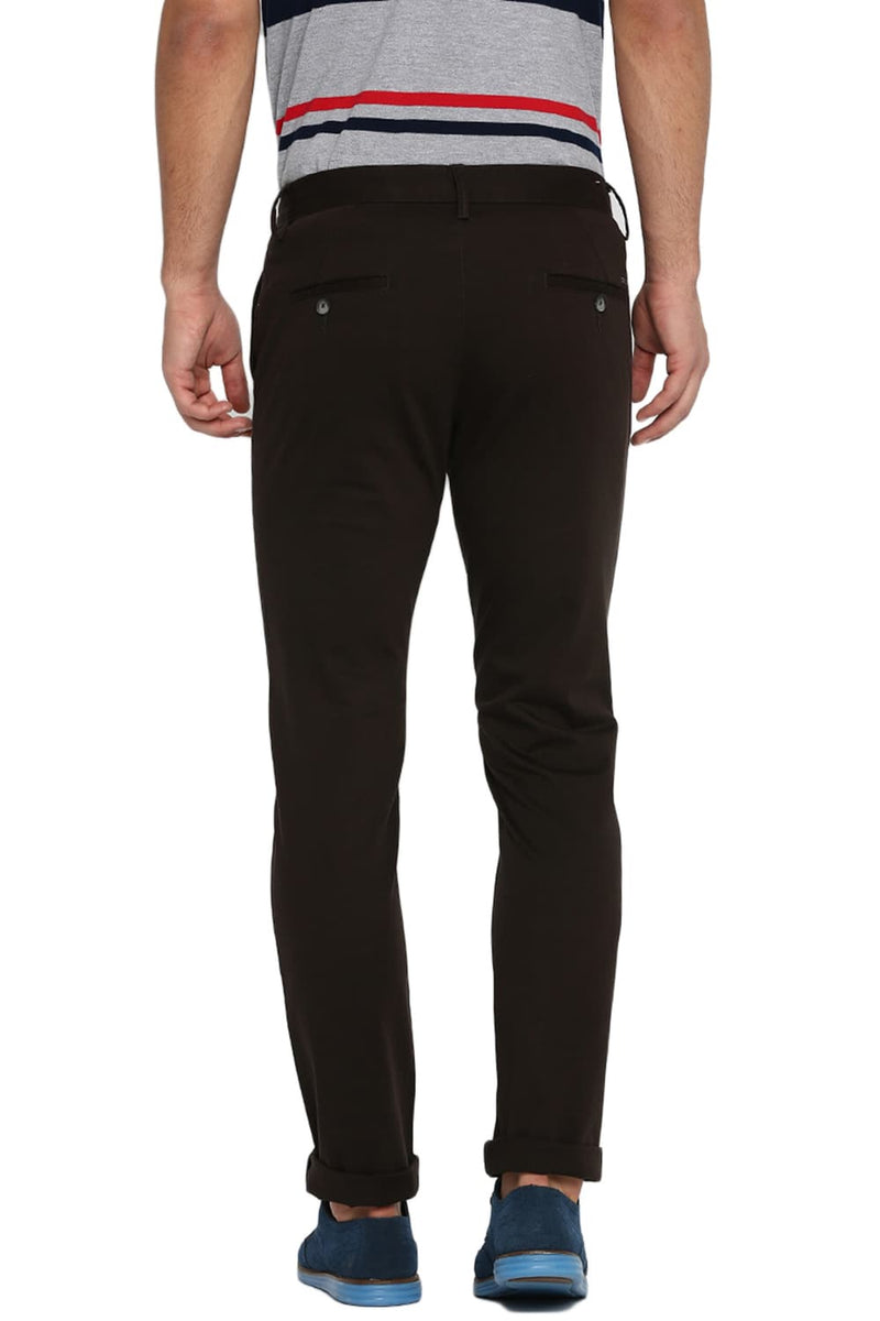 BASICS TAPERED FIT STRETCH TROUSER