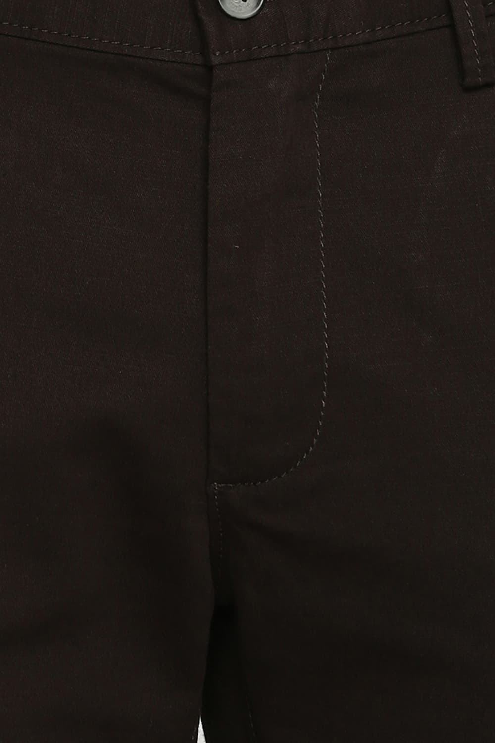 BASICS TAPERED FIT STRETCH TROUSER