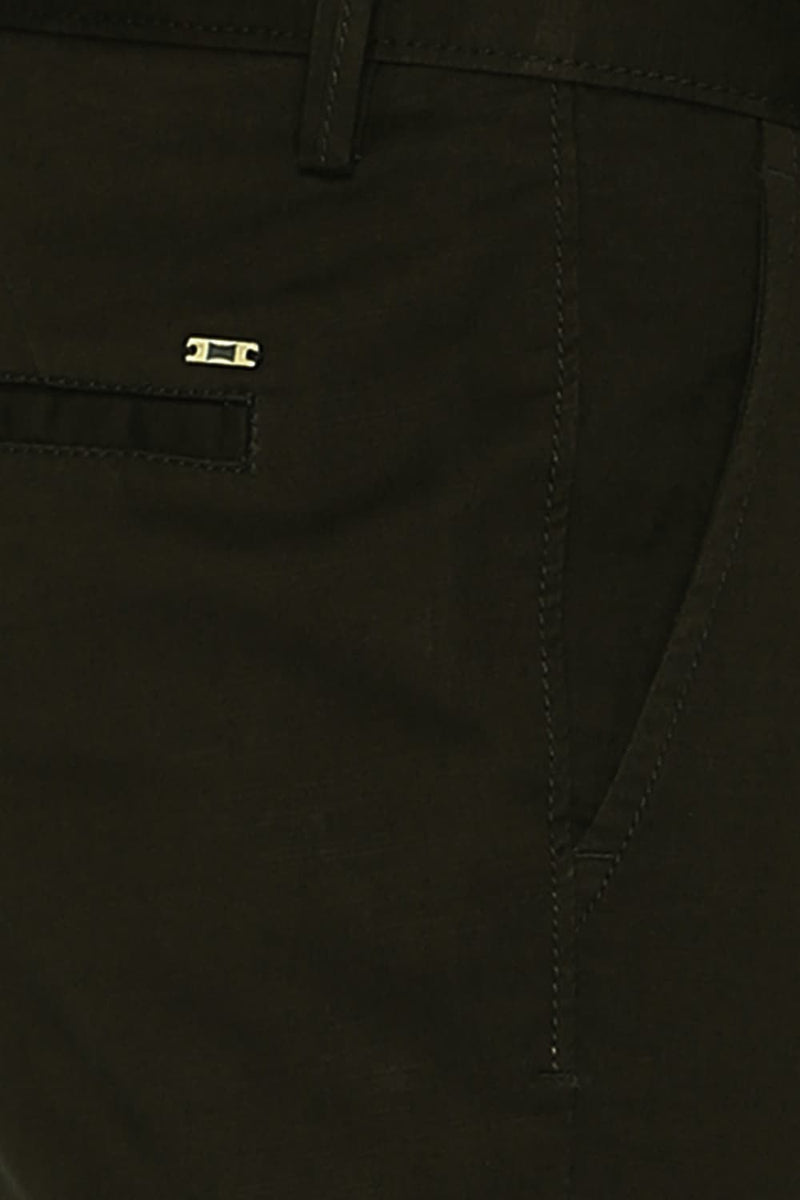 BASICS TAPERED FIT STRETCH TROUSER