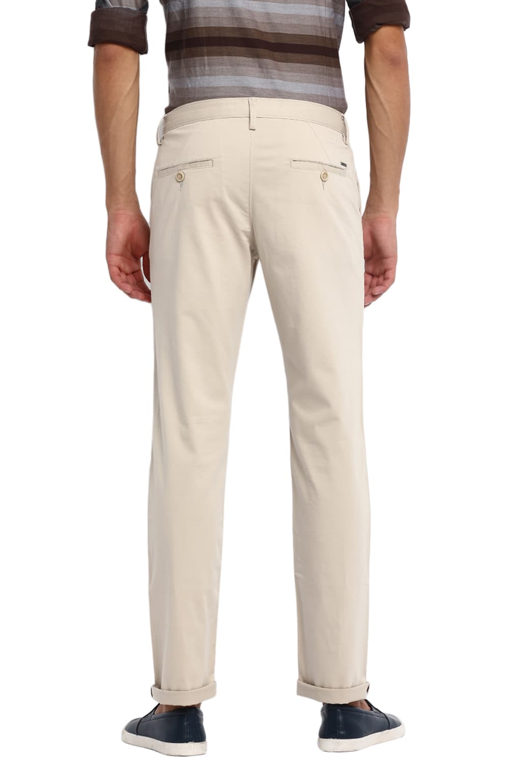 BASICS SLIM FIT STRETCH TROUSER