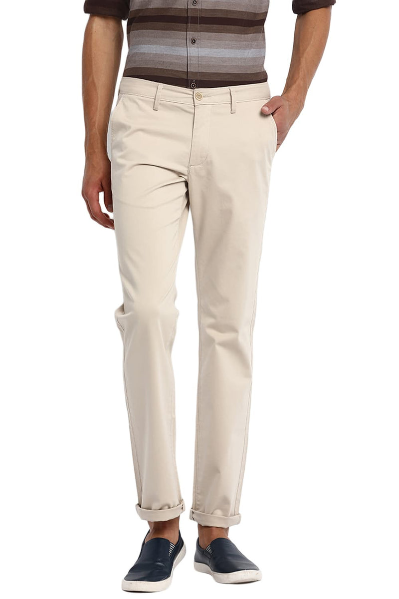 BASICS SLIM FIT STRETCH TROUSER