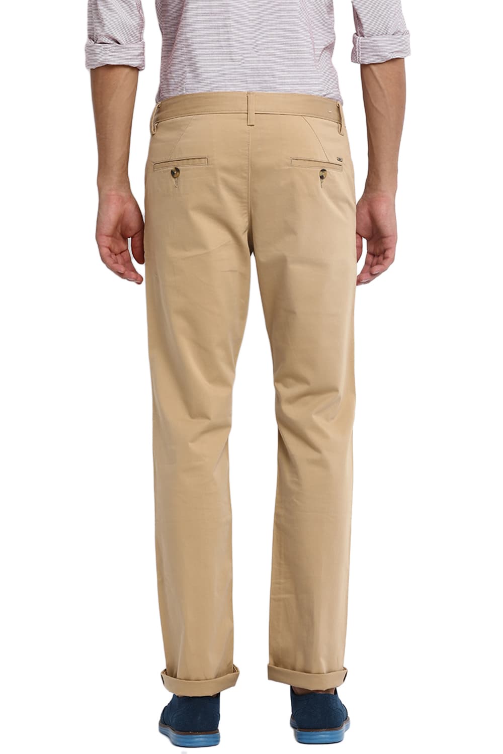 BASICS SLIM FIT STRETCH TROUSER