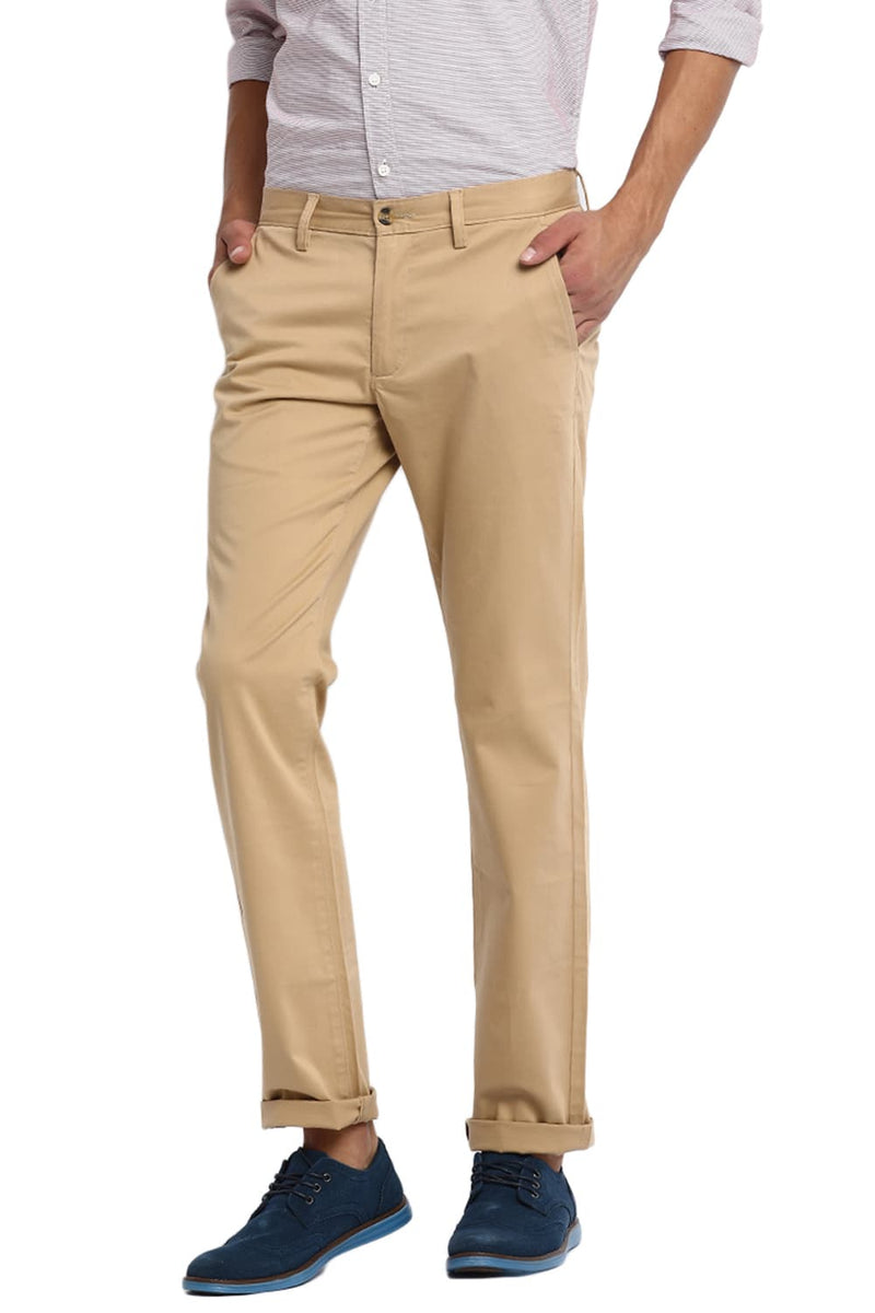 BASICS SLIM FIT STRETCH TROUSER