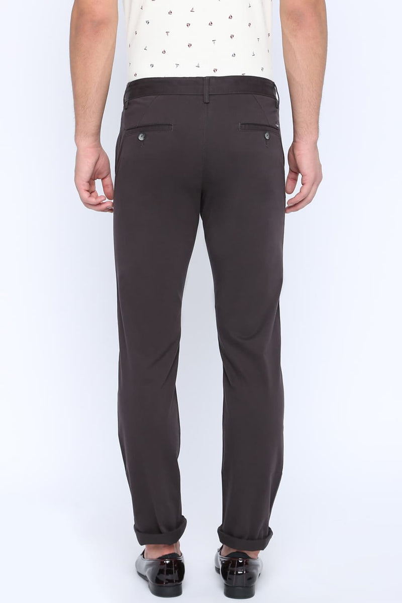 BASICS SLIM FIT STRETCH TROUSER