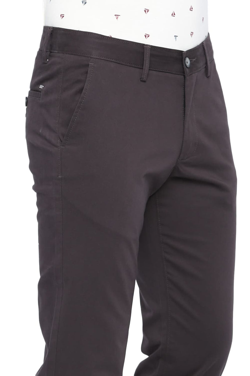 BASICS SLIM FIT STRETCH TROUSER