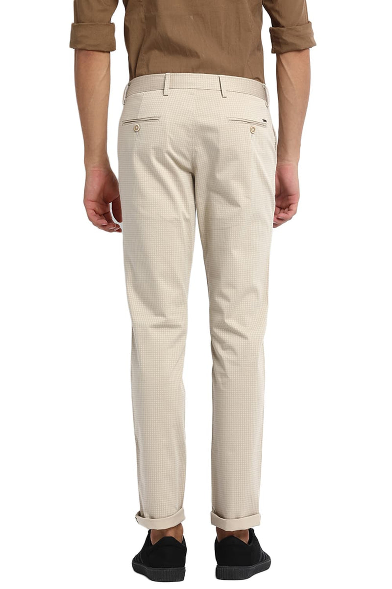 BASICS TAPERED FIT STRETCH TROUSER