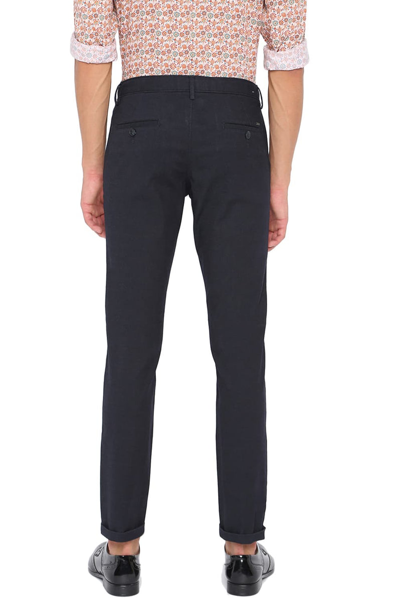 BASICS TAPERED FIT STRETCH TROUSER