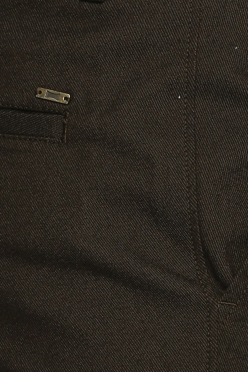 BASICS TAPERED FIT STRETCH TROUSER