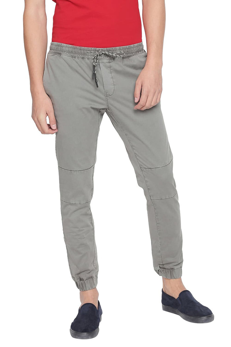 BASICS JOGGER FIT STRETCH TROUSER