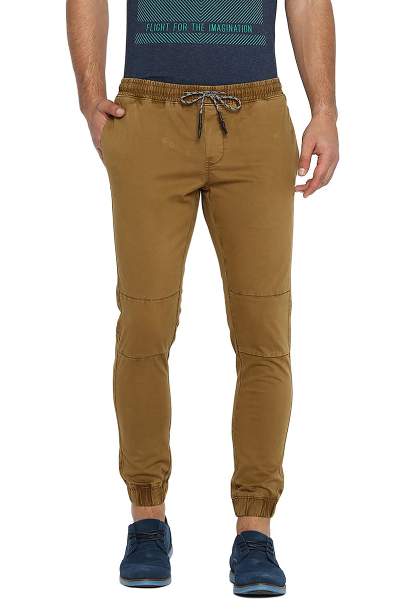 BASICS JOGGER FIT STRETCH TROUSER