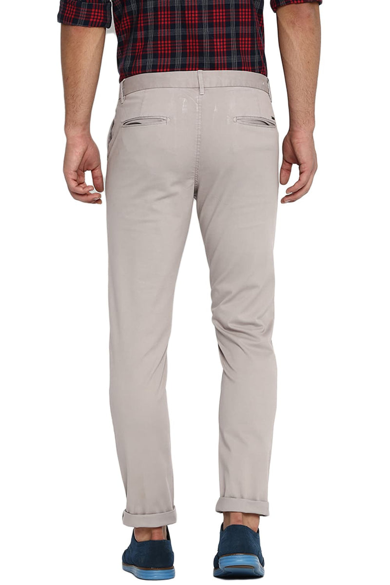 BASICS TAPERED FIT STRETCH TROUSER