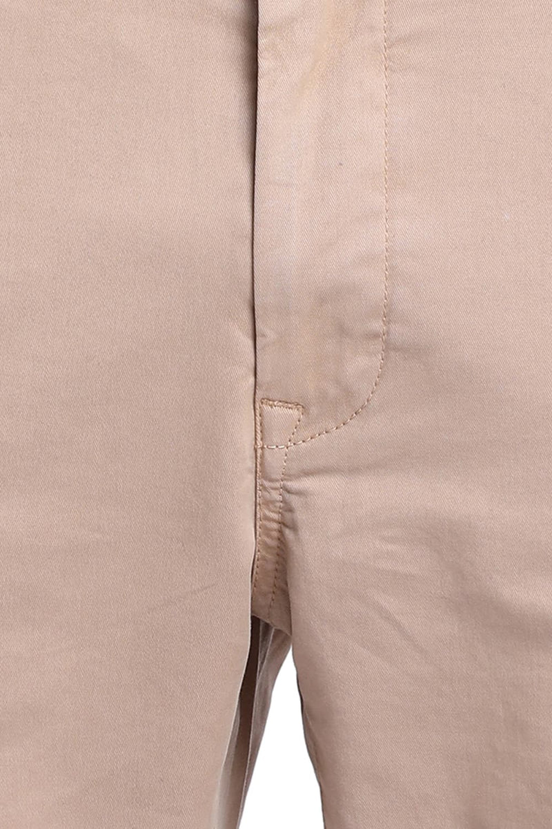 BASICS TAPERED FIT STRETCH TROUSER