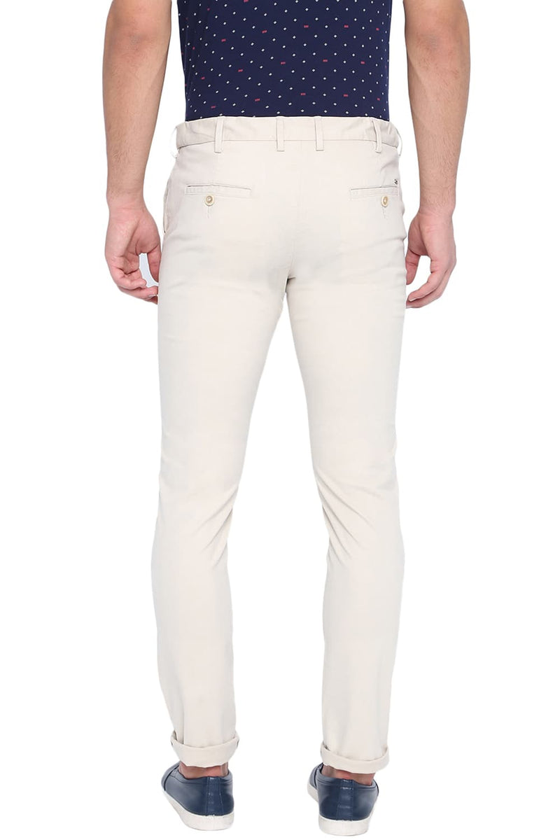 BASICS TAPERED FIT FAG STRETCH TROUSER