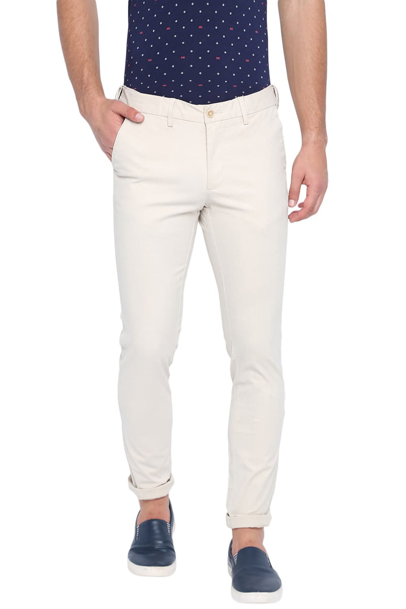 BASICS TAPERED FIT FAG STRETCH TROUSER