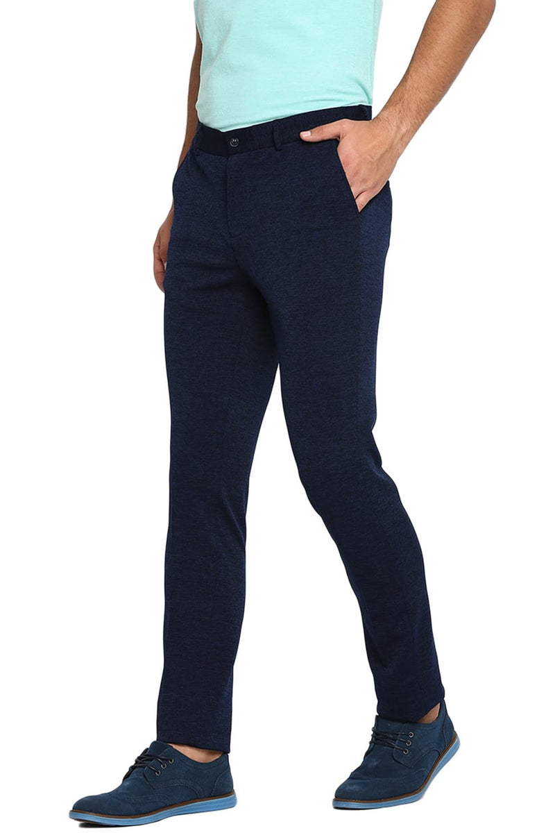 BASICS TAPERED FIT KNITTED TROUSER