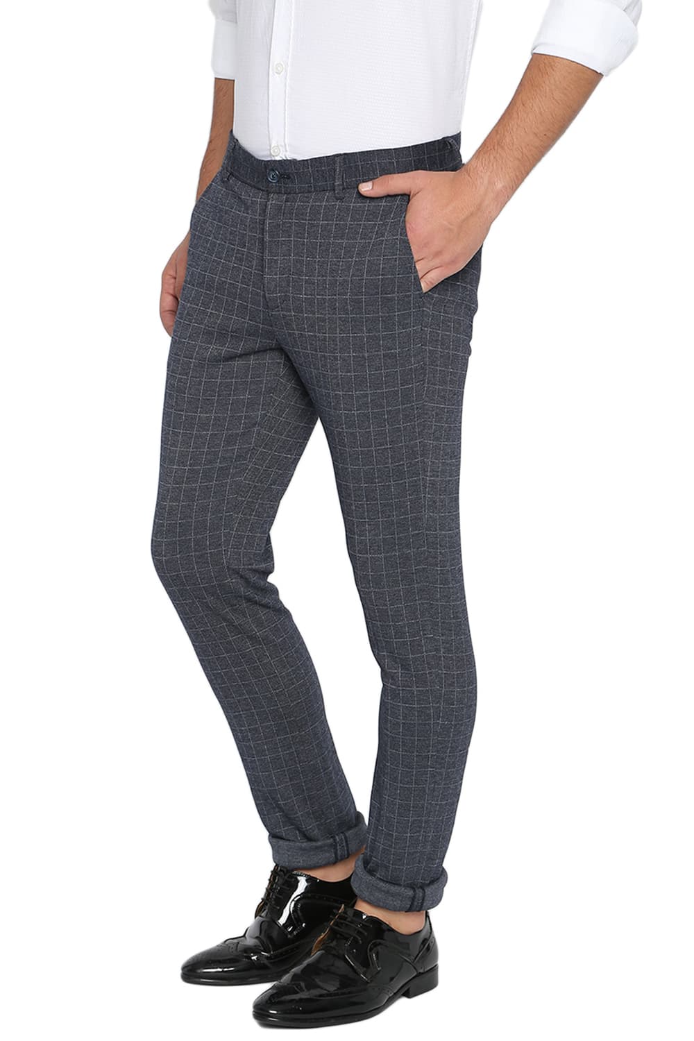 BASICS TAPERED FIT KNITTED TROUSER