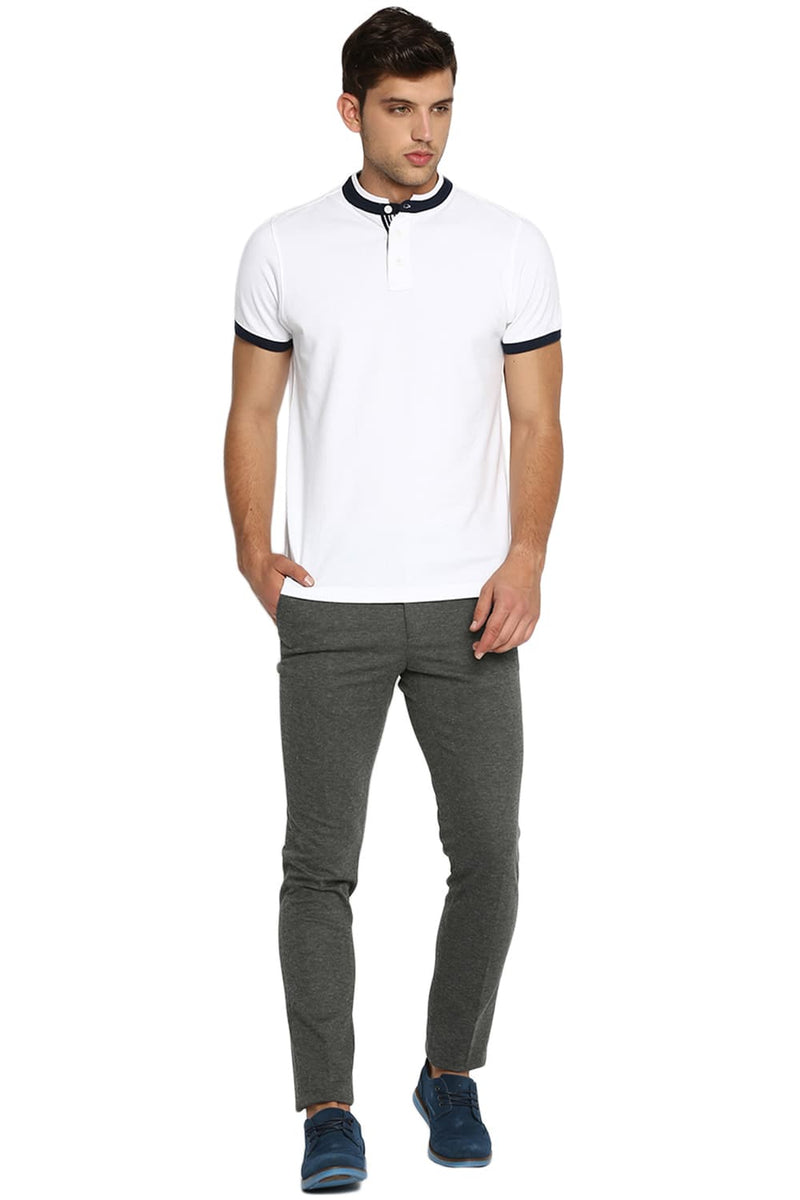 BASICS TAPERED FIT KNITTED TROUSER