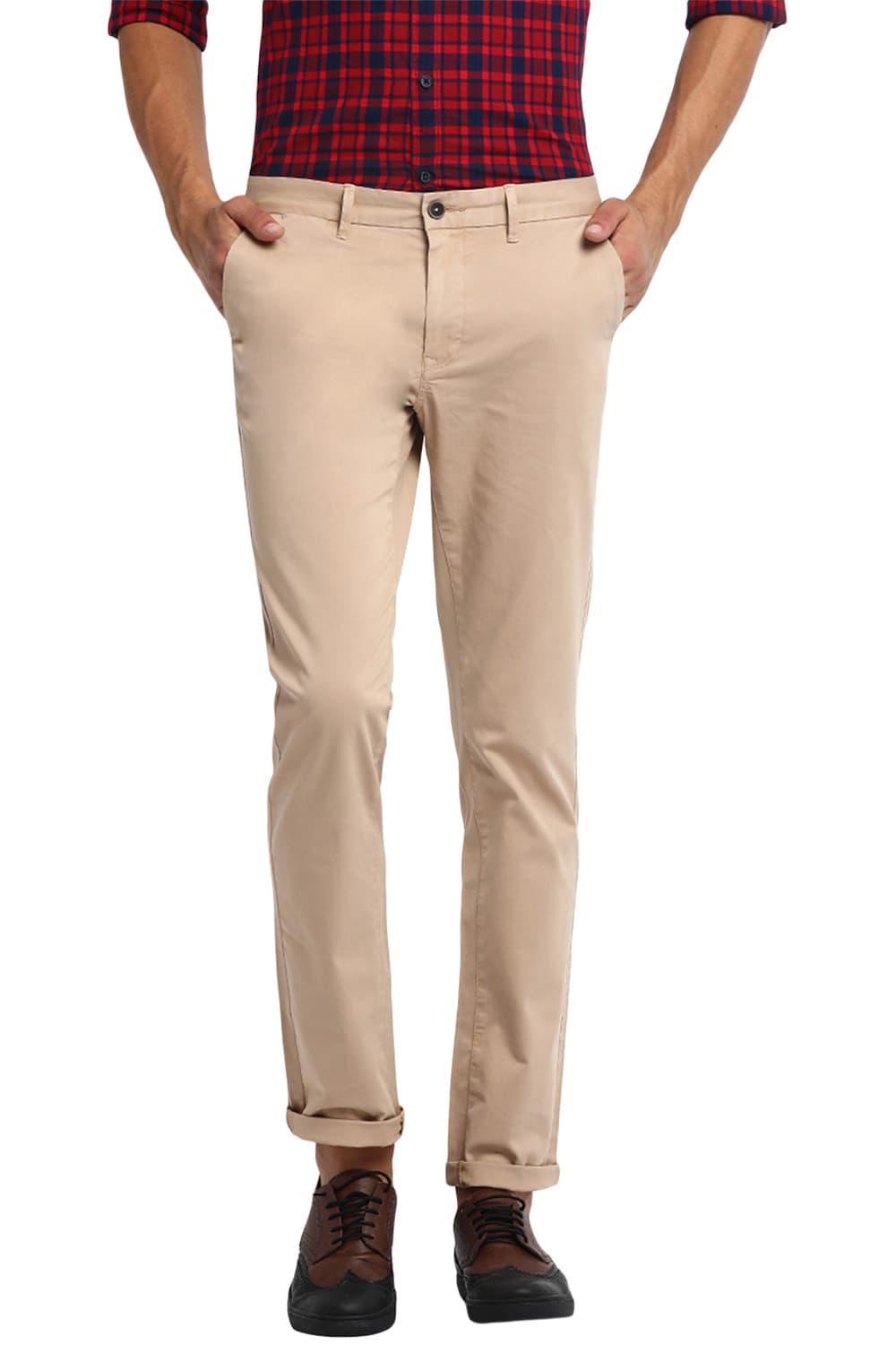 BASICS SKINNY FIT STRETCH TROUSER