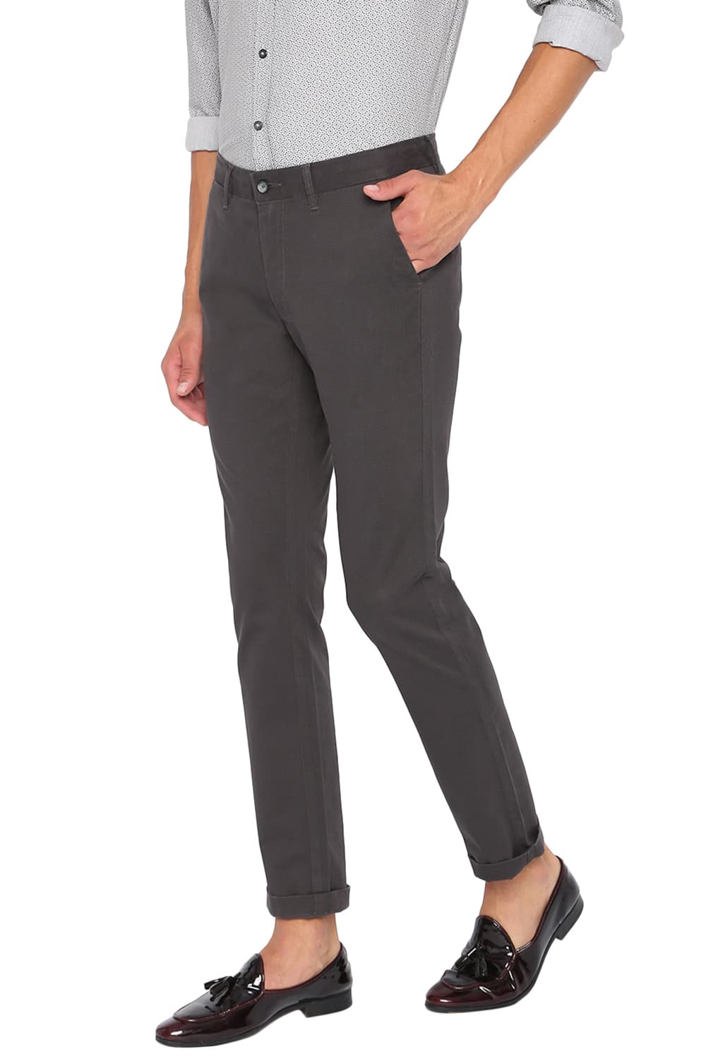 BASICS SKINNY FIT STRETCH TROUSER