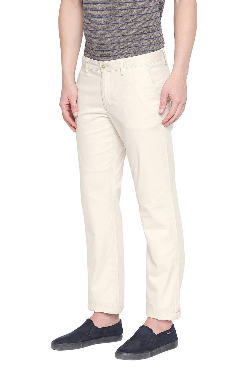 BASICS SLIM FIT STRETCH TROUSER