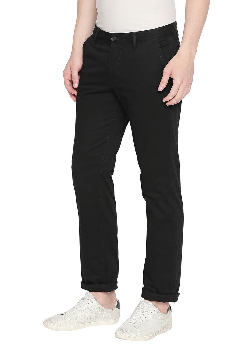 BASICS SLIM FIT STRETCH TROUSER