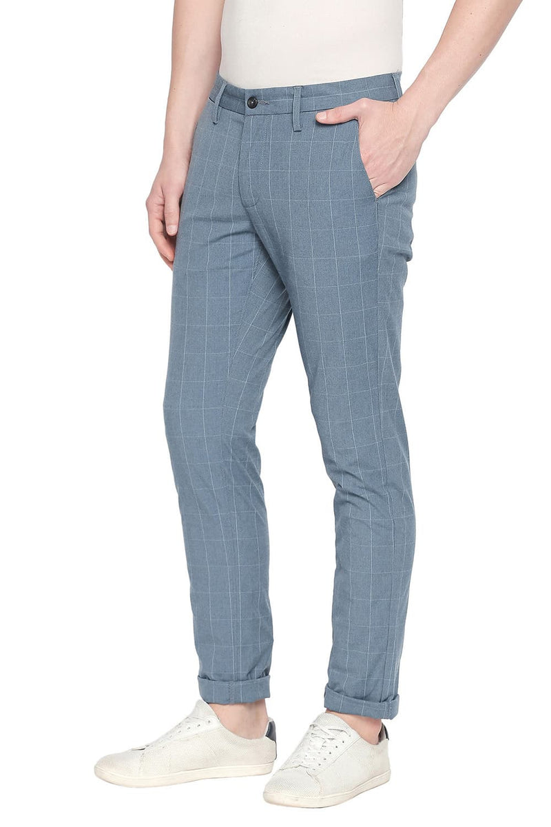 BASICS TAPERED FIT STRETCH TROUSER