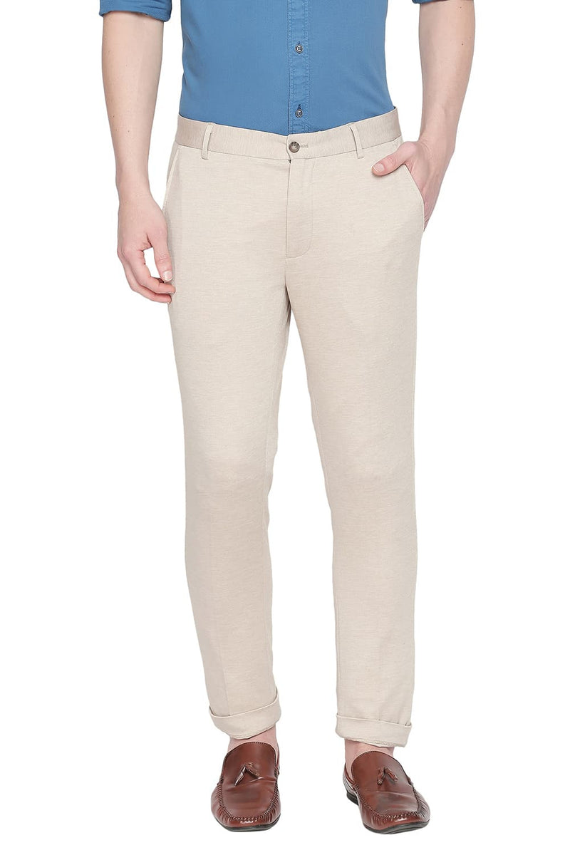 BASICS TAPERED FITD KNIT TROUSER