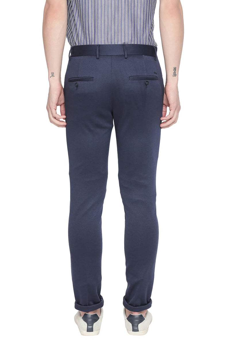 BASICS TAPERED FIT KNIT TROUSER