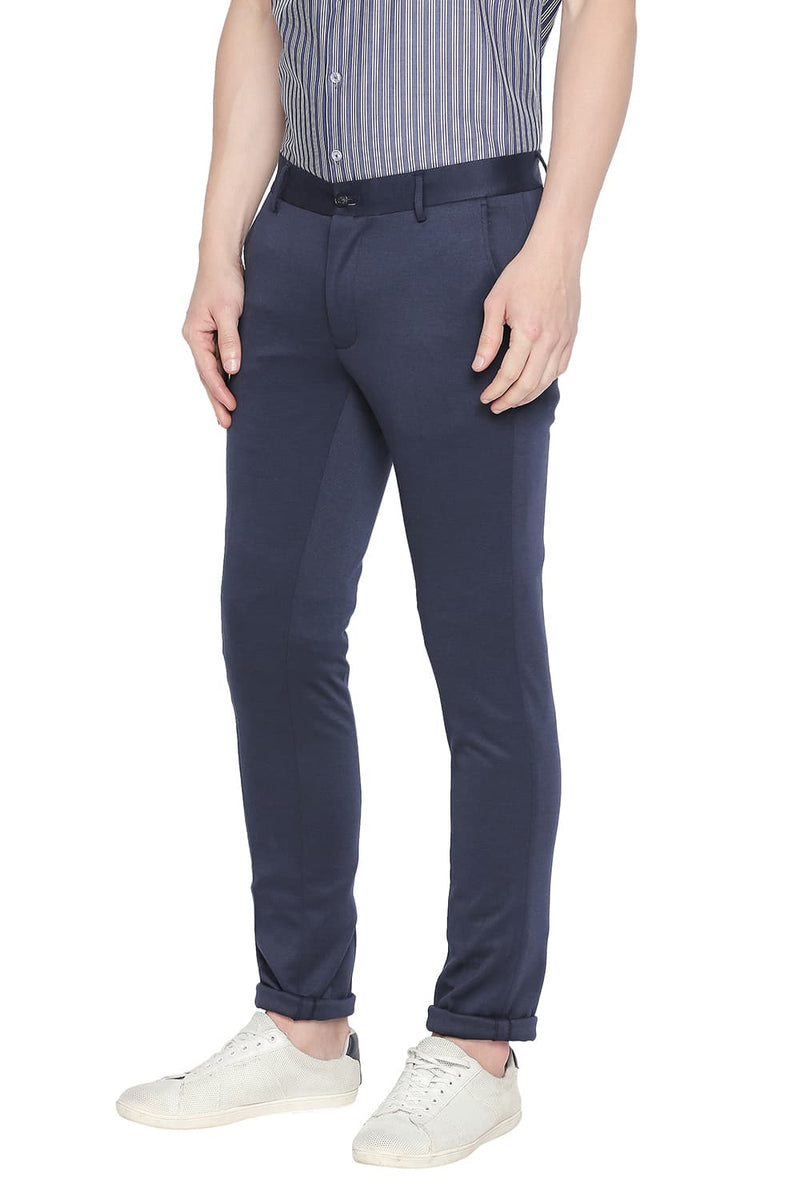 BASICS TAPERED FIT KNIT TROUSER