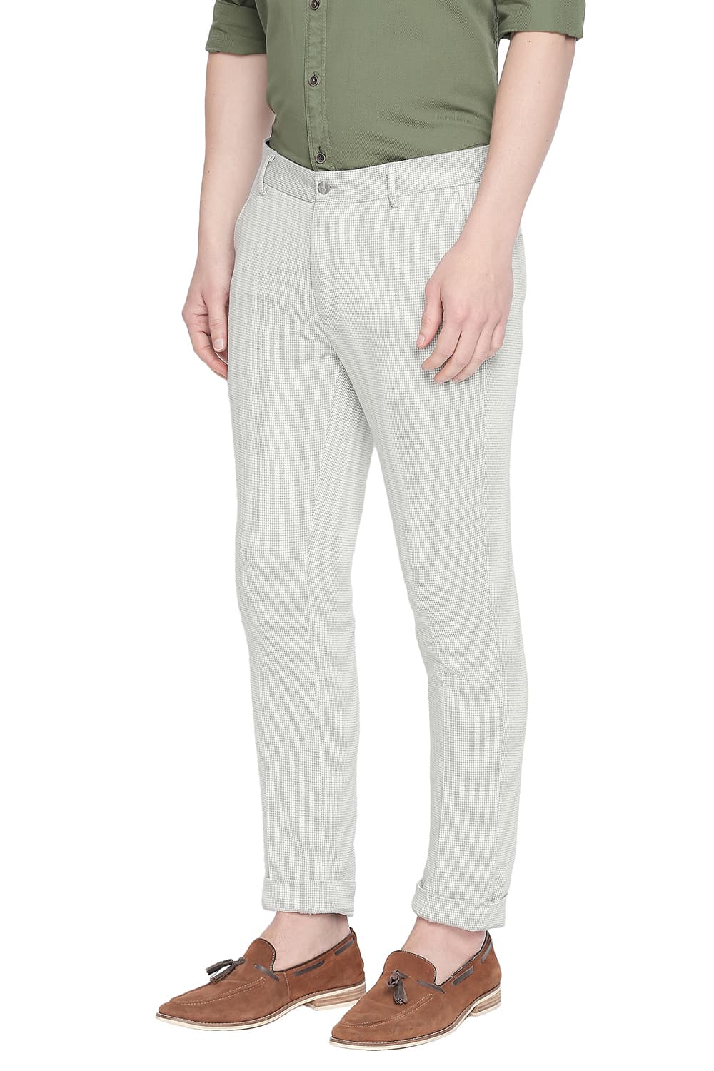 BASICS TAPERED FIT KNIT TROUSER