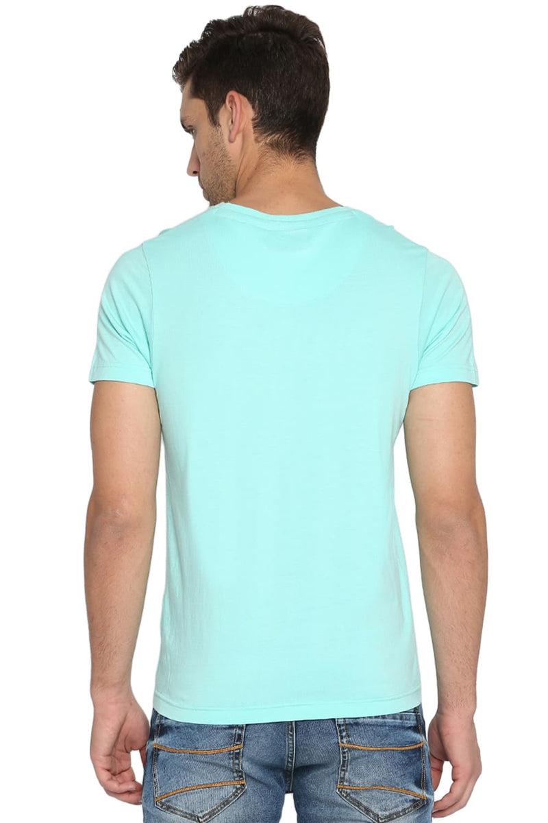 BASICS MUSCLE FIT V NECK T SHIRT