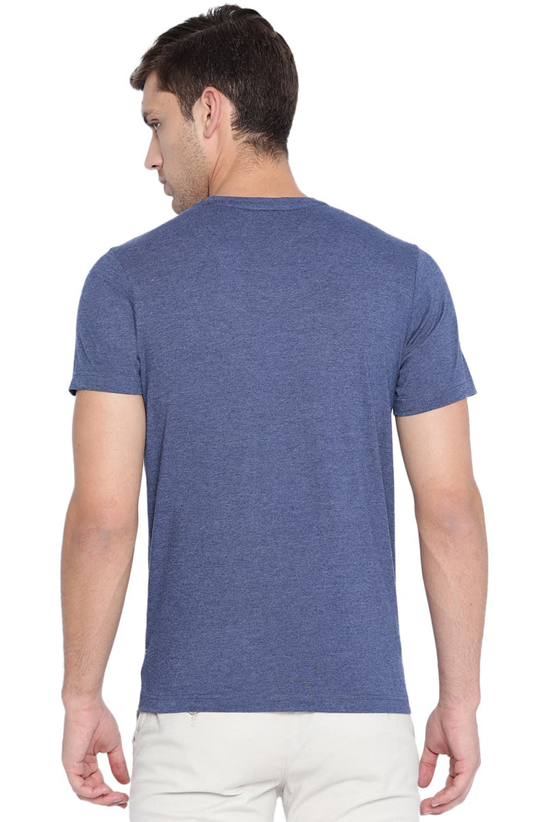 BASICS MUSCLE FIT CREW NECK T SHIRT