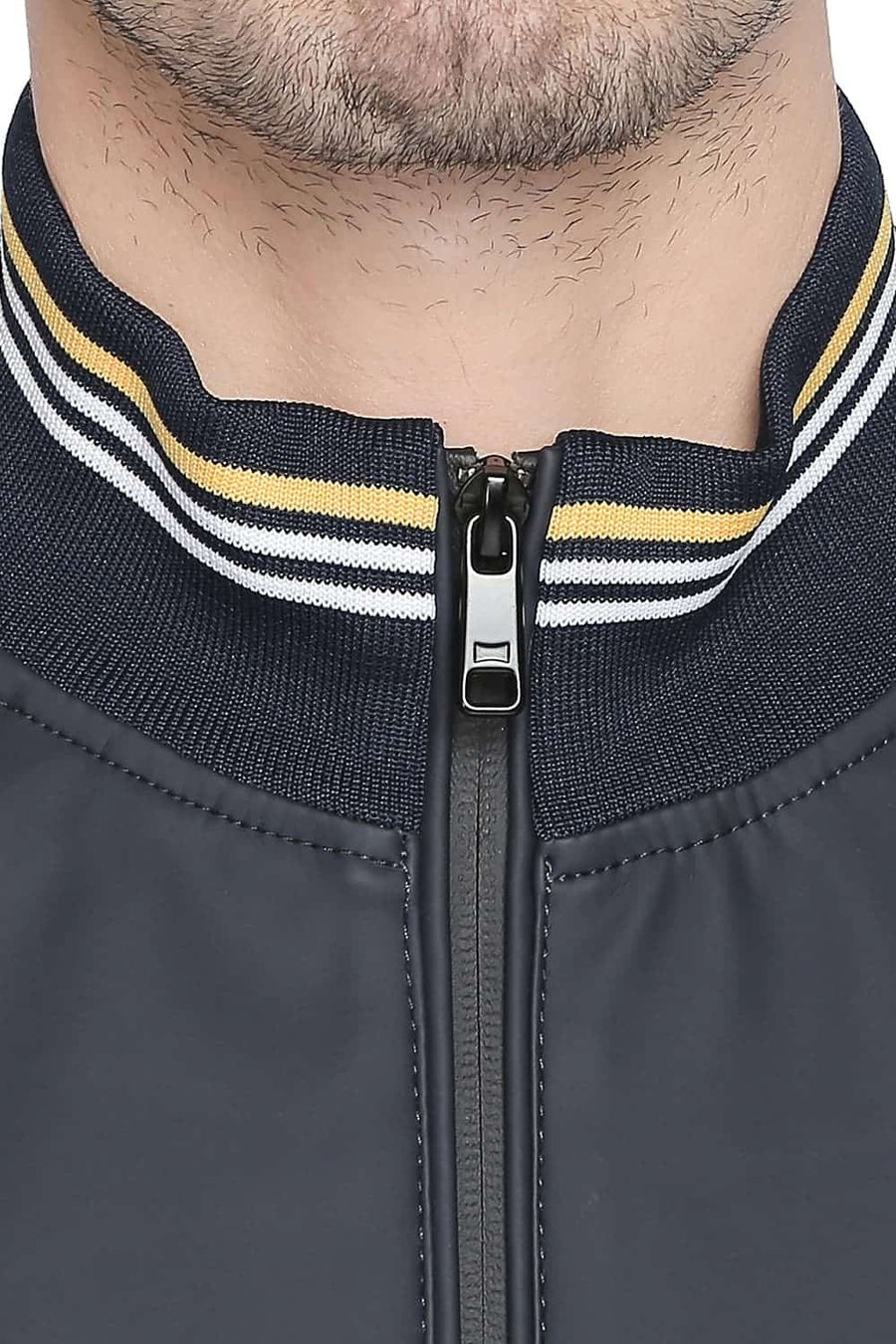 BASICS COMFORT FIT GRISAILLE NO FILL POLYURETHANE JACKET