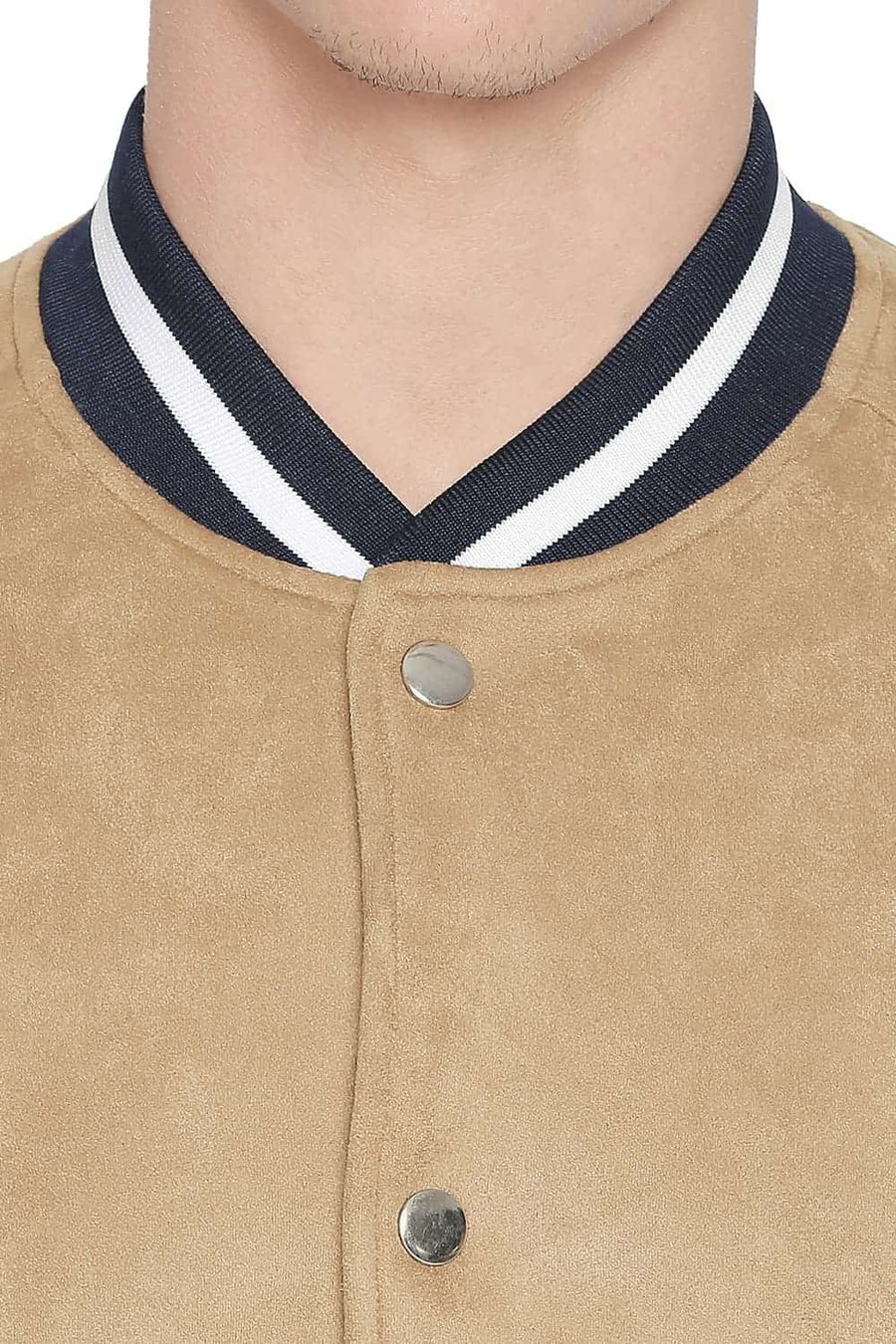 BASICS COMFORT FIT TANNIN NO FILL SUEDE JACKET