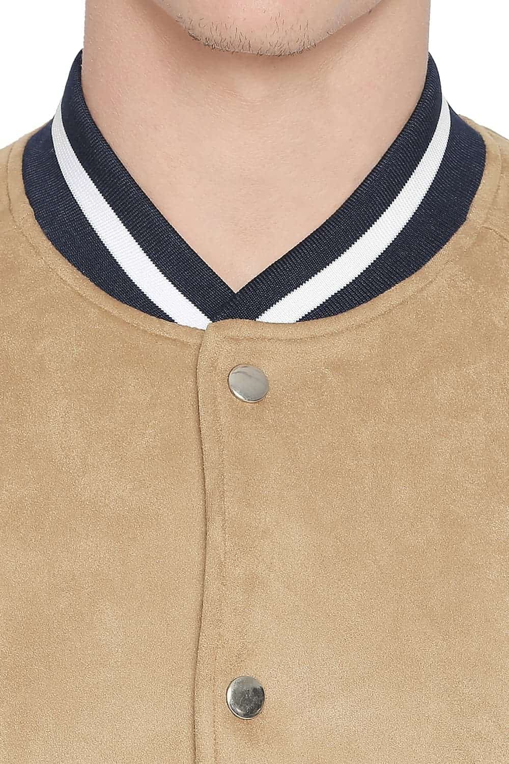 BASICS COMFORT FIT NO FILL SUEDE JACKET