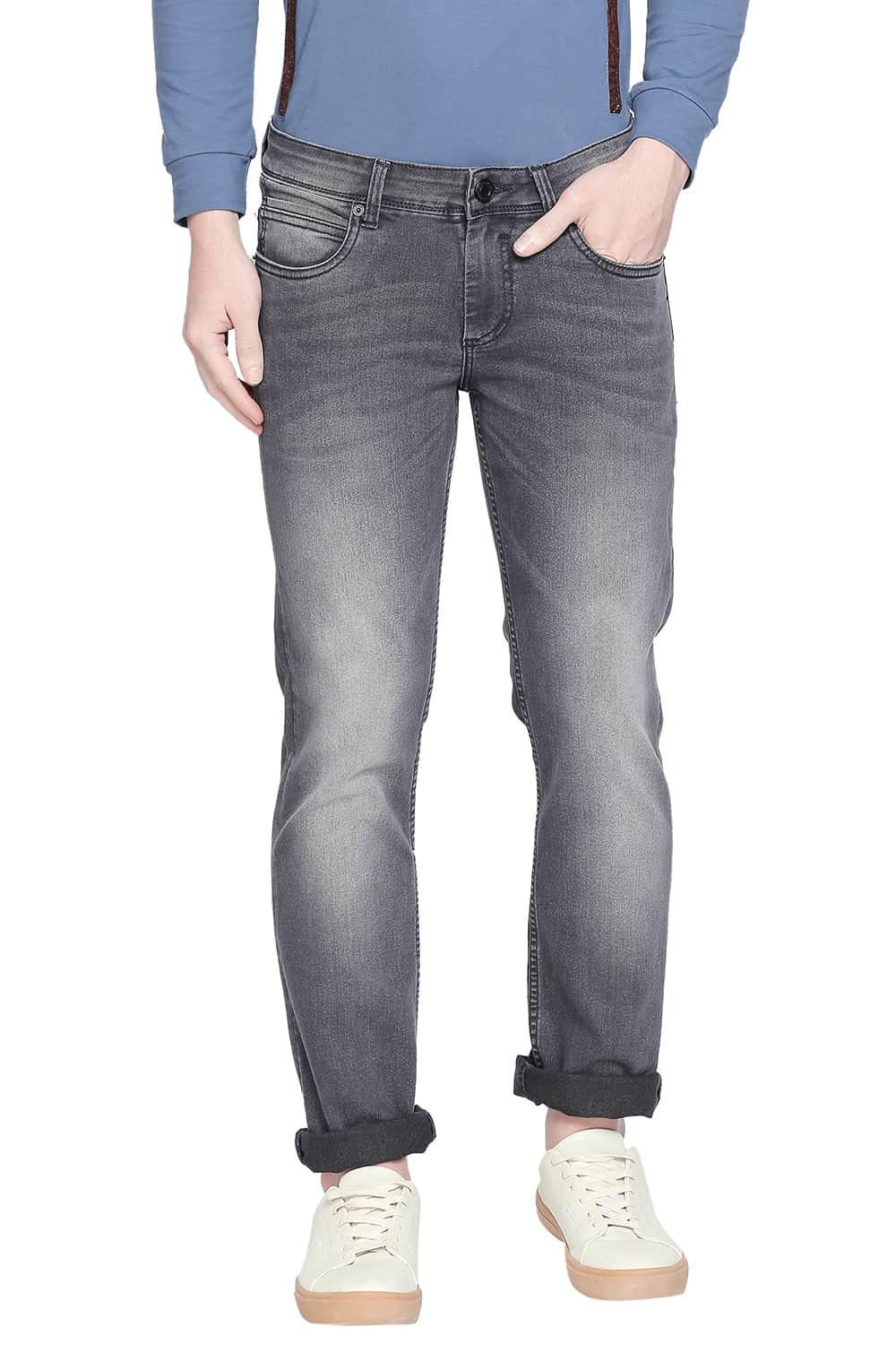 BASICS TORQUE FIT CASTLEROCK STRETCH JEANS