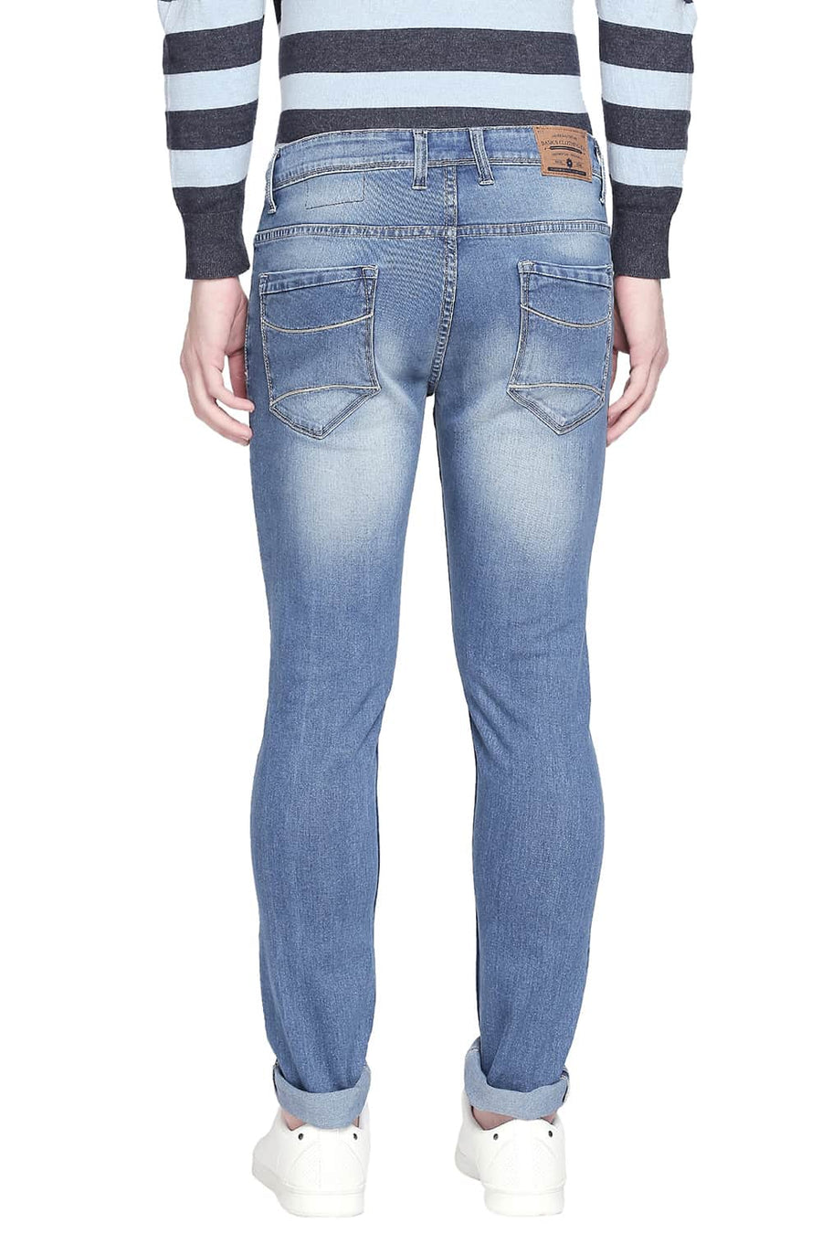 BASICS TORQUE FIT PARISIAN BLUE STRETCH JEANS