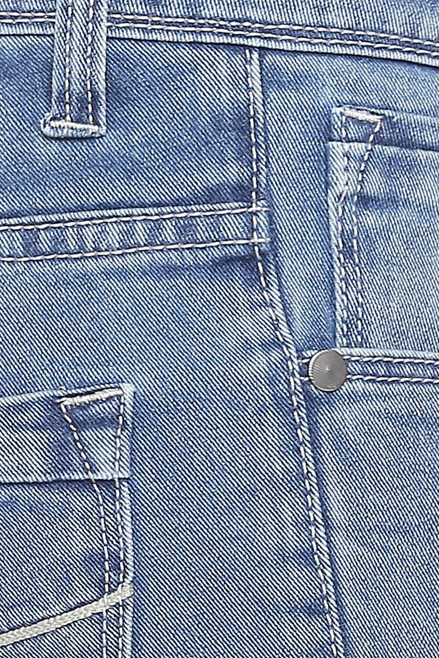 BASICS TORQUE FIT PARISIAN BLUE STRETCH JEANS