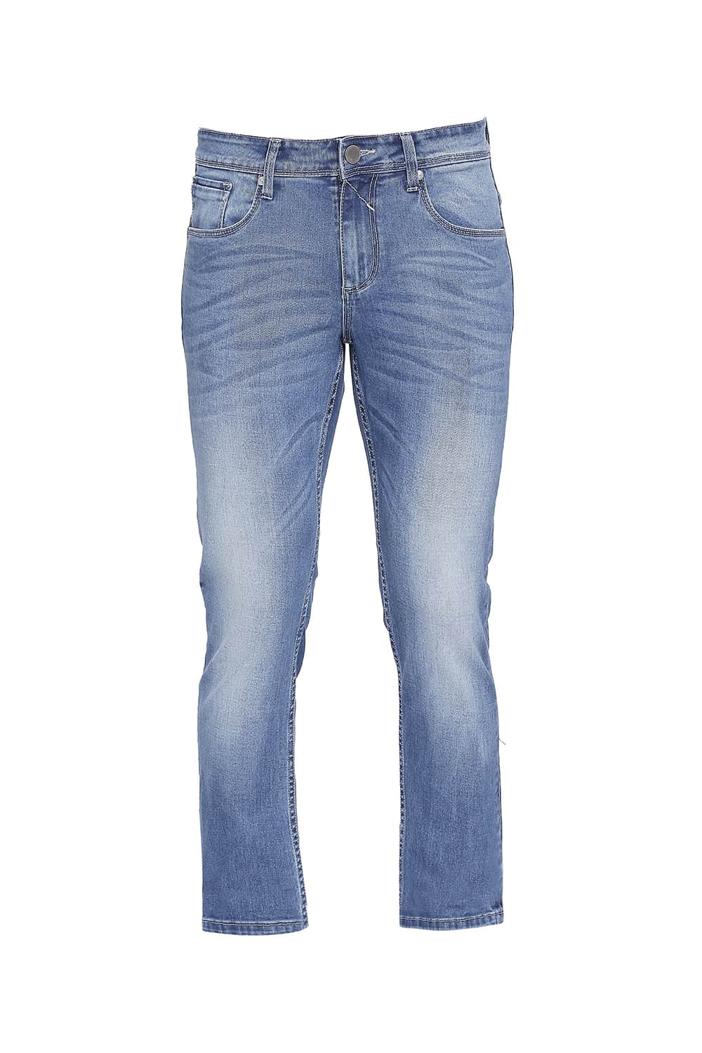 BASICS TORQUE FIT PARISIAN BLUE STRETCH JEANS