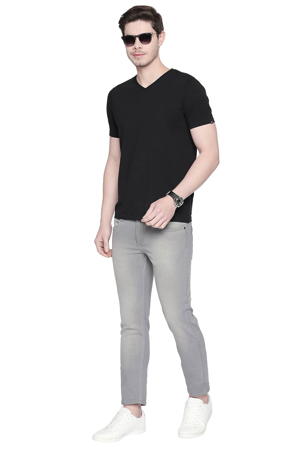 BASICS TORQUE FIT DRIZZLE STRETCH JEANS