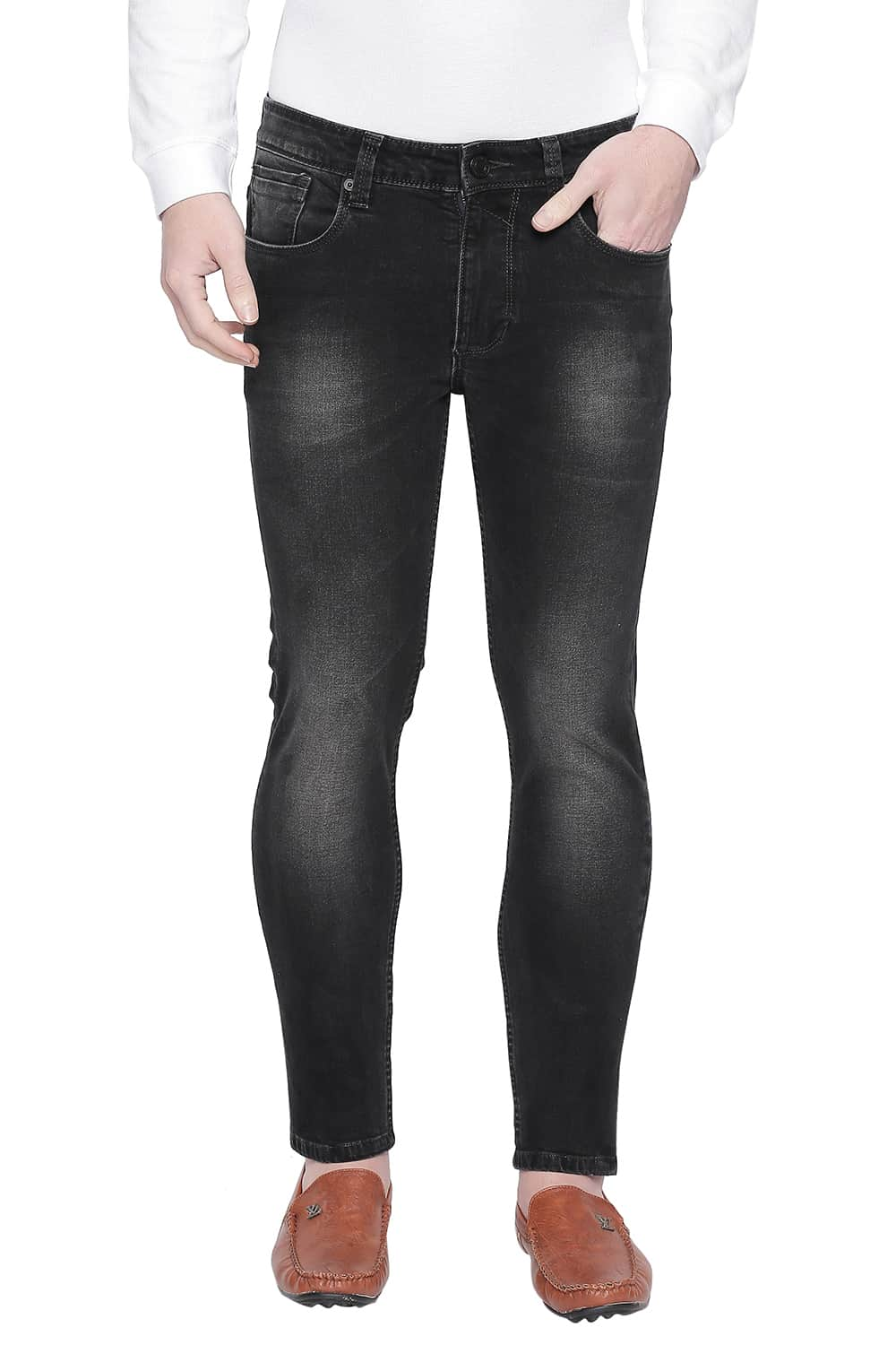 BASICS BLADE FIT STRETCH JEANS