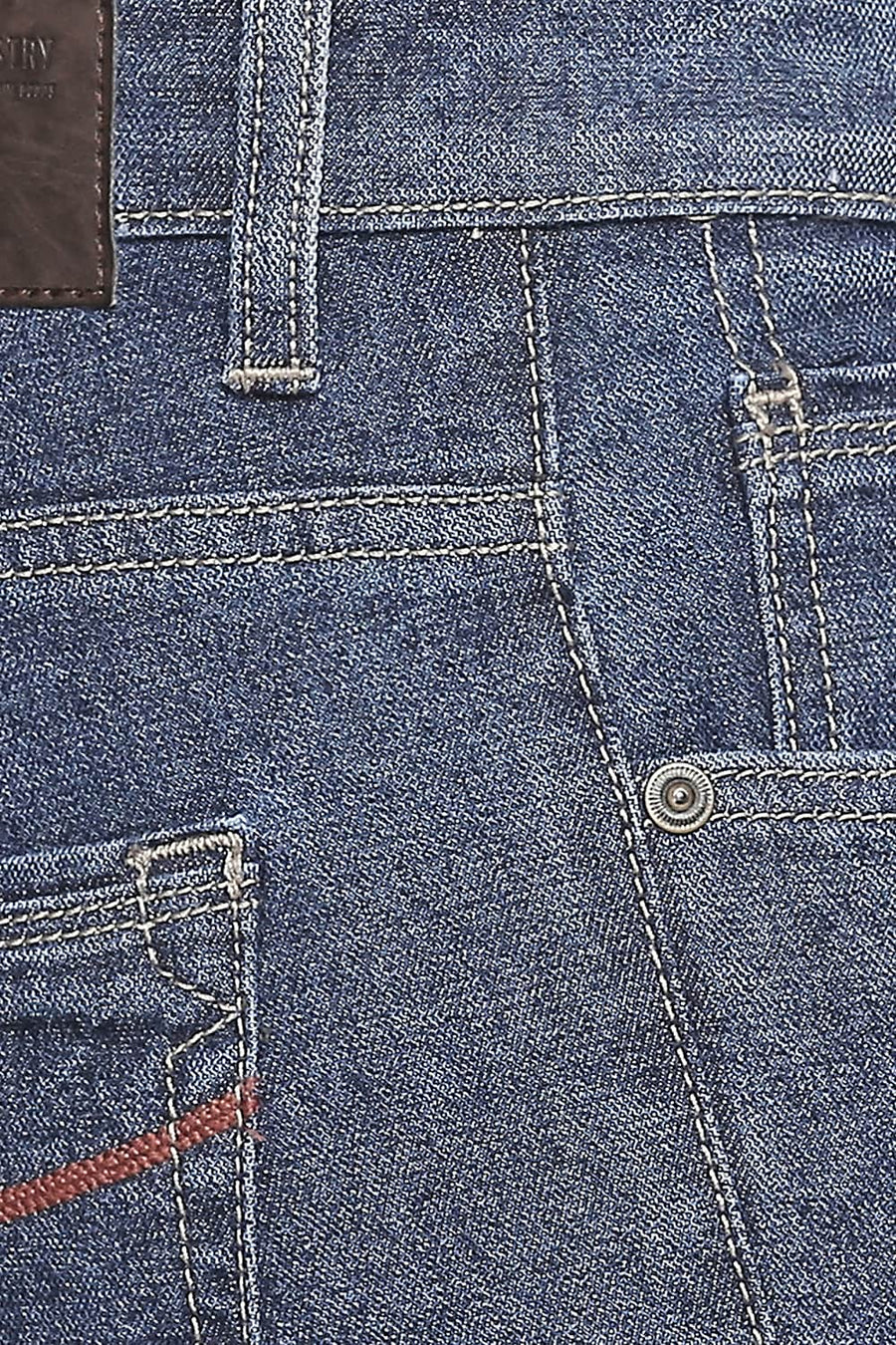 BASICS TORQUE FIT INSIGNIA BLUE STRETCH JEANS