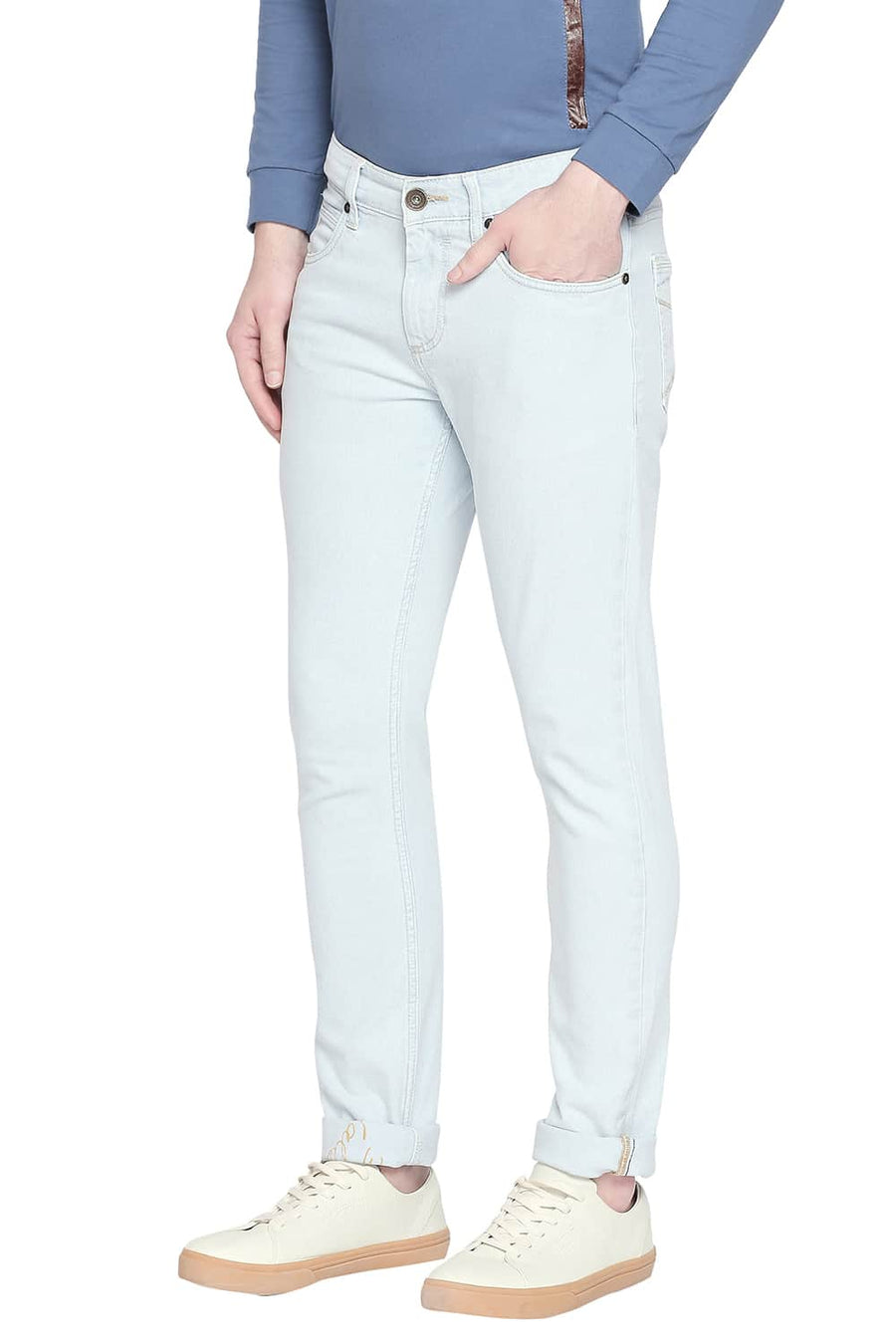 BASICS BLADE FIT SPA BLUE STRETCH JEANS