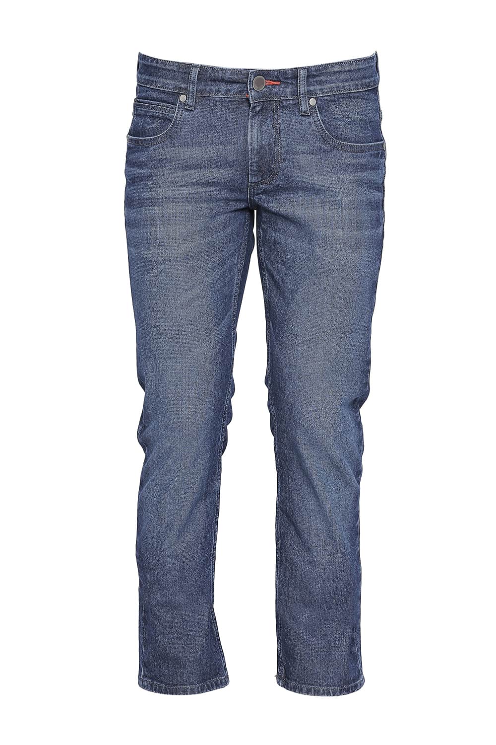 BASICS TORQUE FIT DARK DENIM STRETCH JEANS