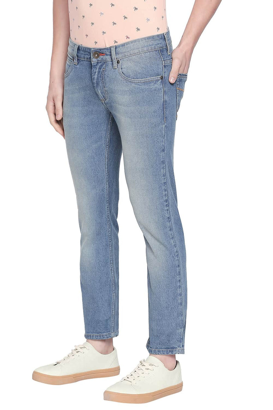 BASICS TORQUE FIT BLUE HEAVEN STRETCH JEANS