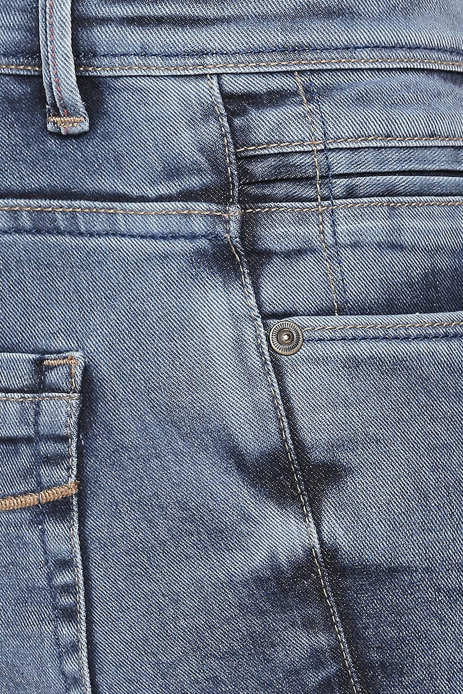 BASICS BLADE FIT DUSTY DLUE STRETCH JEANS