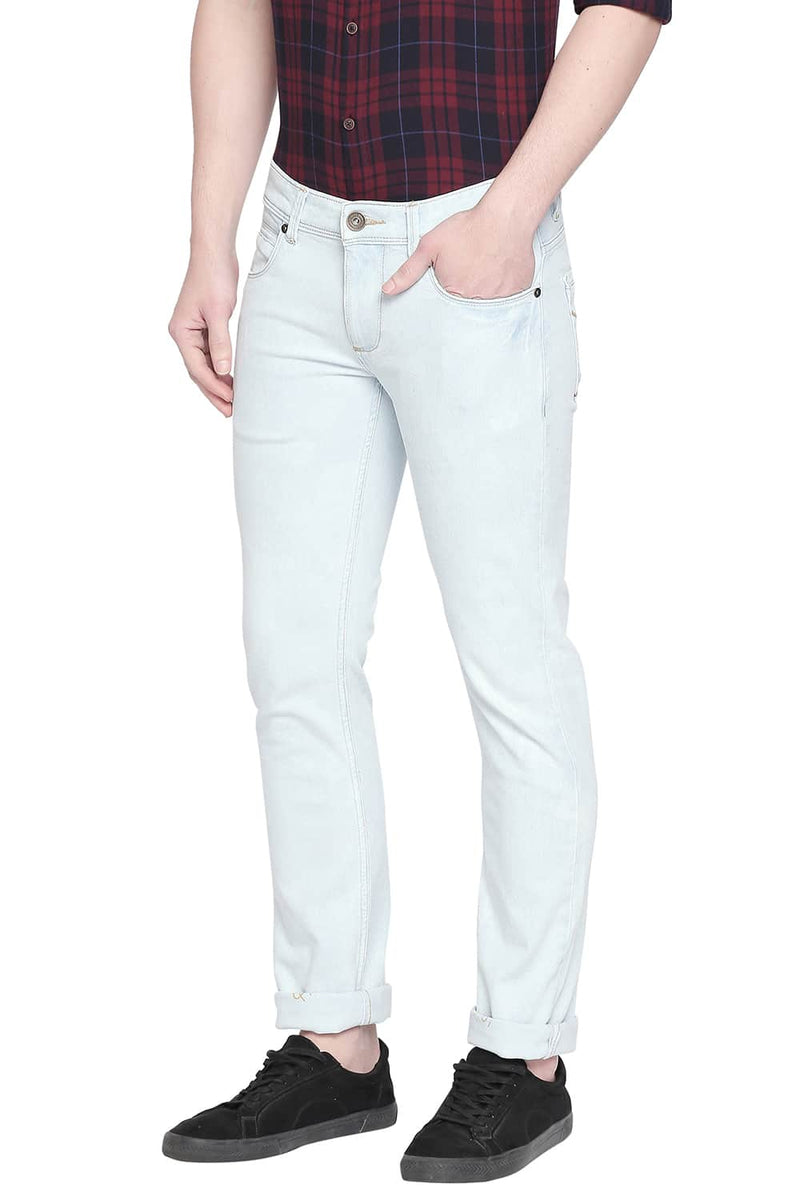 BASICS TORQUE FIT BILLOWING SAIL STRETCH JEANS